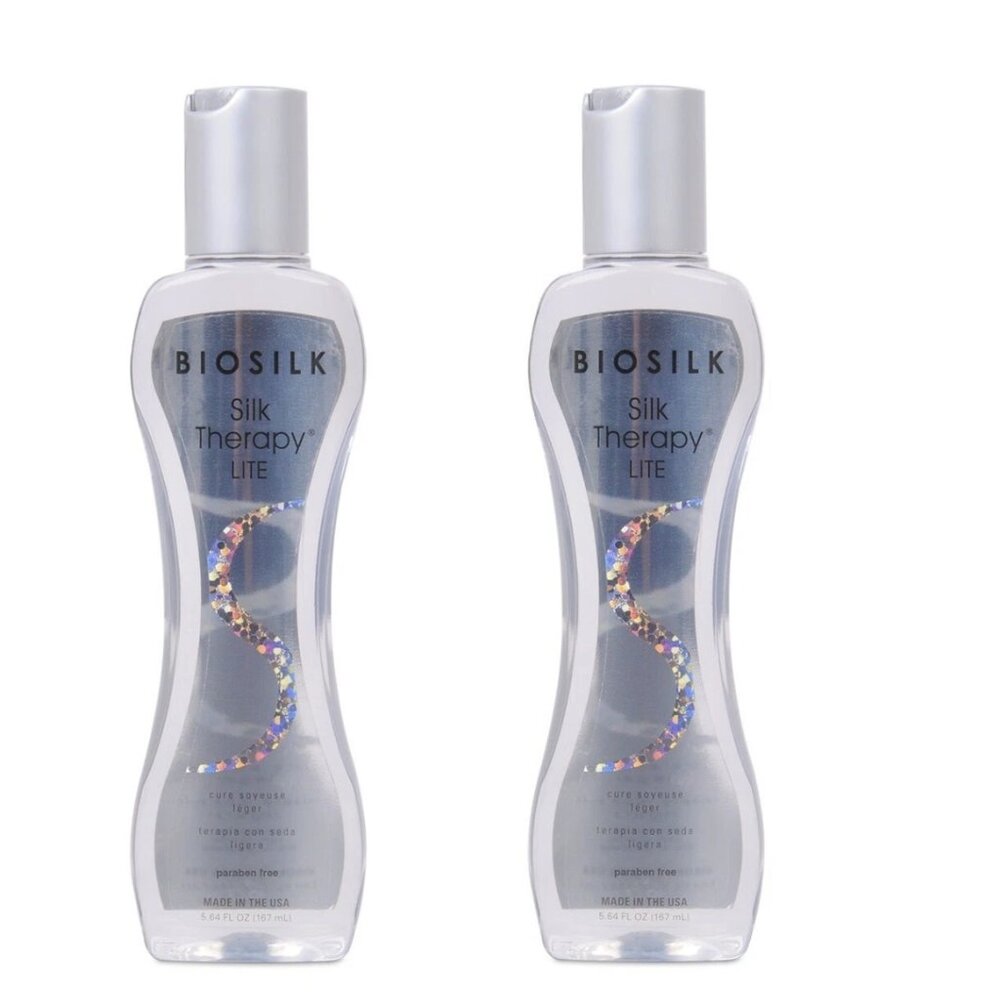 BioSilk Silk Therapy LITE Hair Serum Oil Treatment Fine Thin Hair Paraben-Free